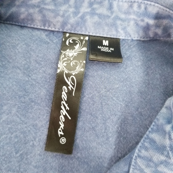 Feathers Deium Look Dress/Blouse.  A144 - Picture 2 of 4